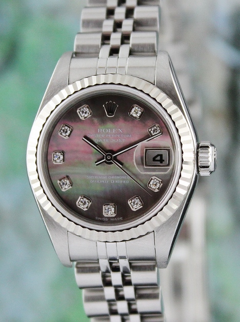 (image for) A ROLEX LADY SIZE OYSTER PERPETUAL DATEJUST / 79174